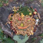 Kreative Herbstkunst nach Arcimboldo