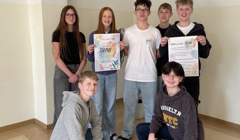 Shine – in all your colours: unsere Übungsfirma in der Mittelschule Gaweinstal