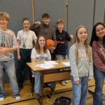 Besuch der Volksschulkinder in der Mittelschule